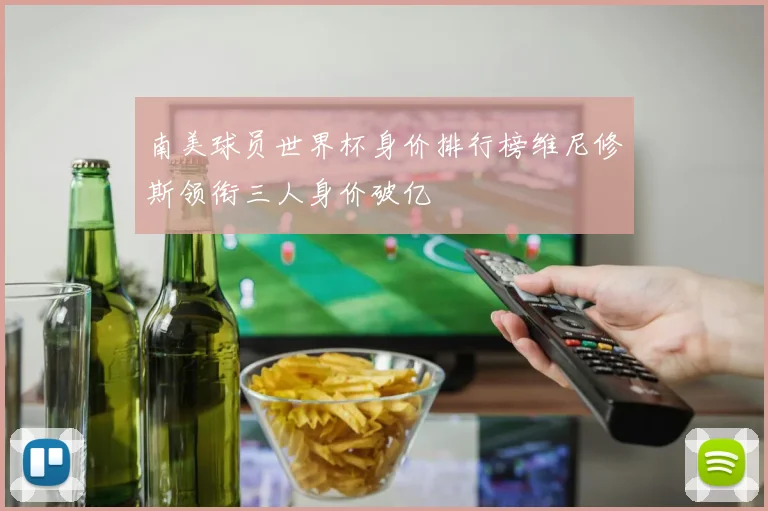 南美球员世界杯身价排行榜维尼修斯领衔三人身价破亿