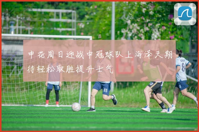申花周日迎战中冠球队上海泽天期待轻松取胜提升士气